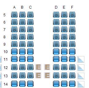 東航空客320最新座位圖,東航空客A320最新座位圖詳解